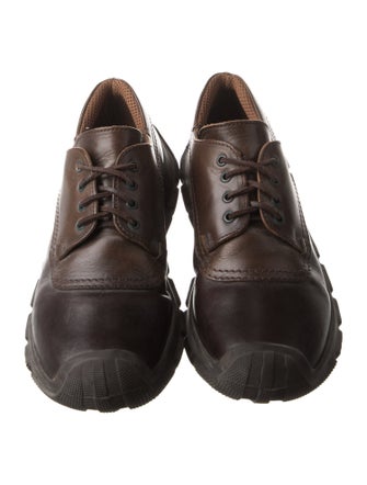 Miu Miu Leather Derby Shoes