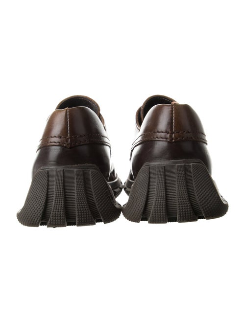 Miu Miu Leather Derby Shoes