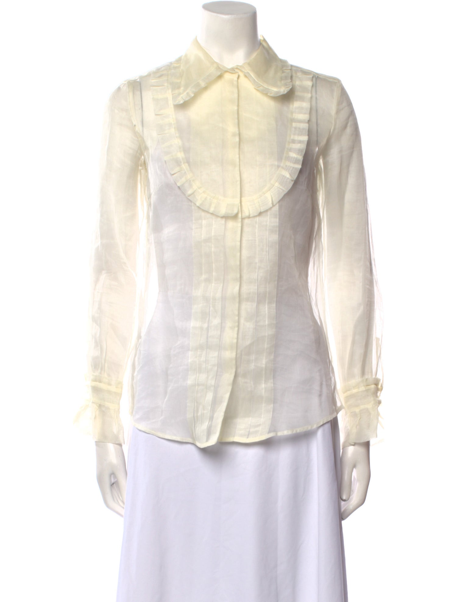 Miu Miu Vintage 2008 Button-Up Top