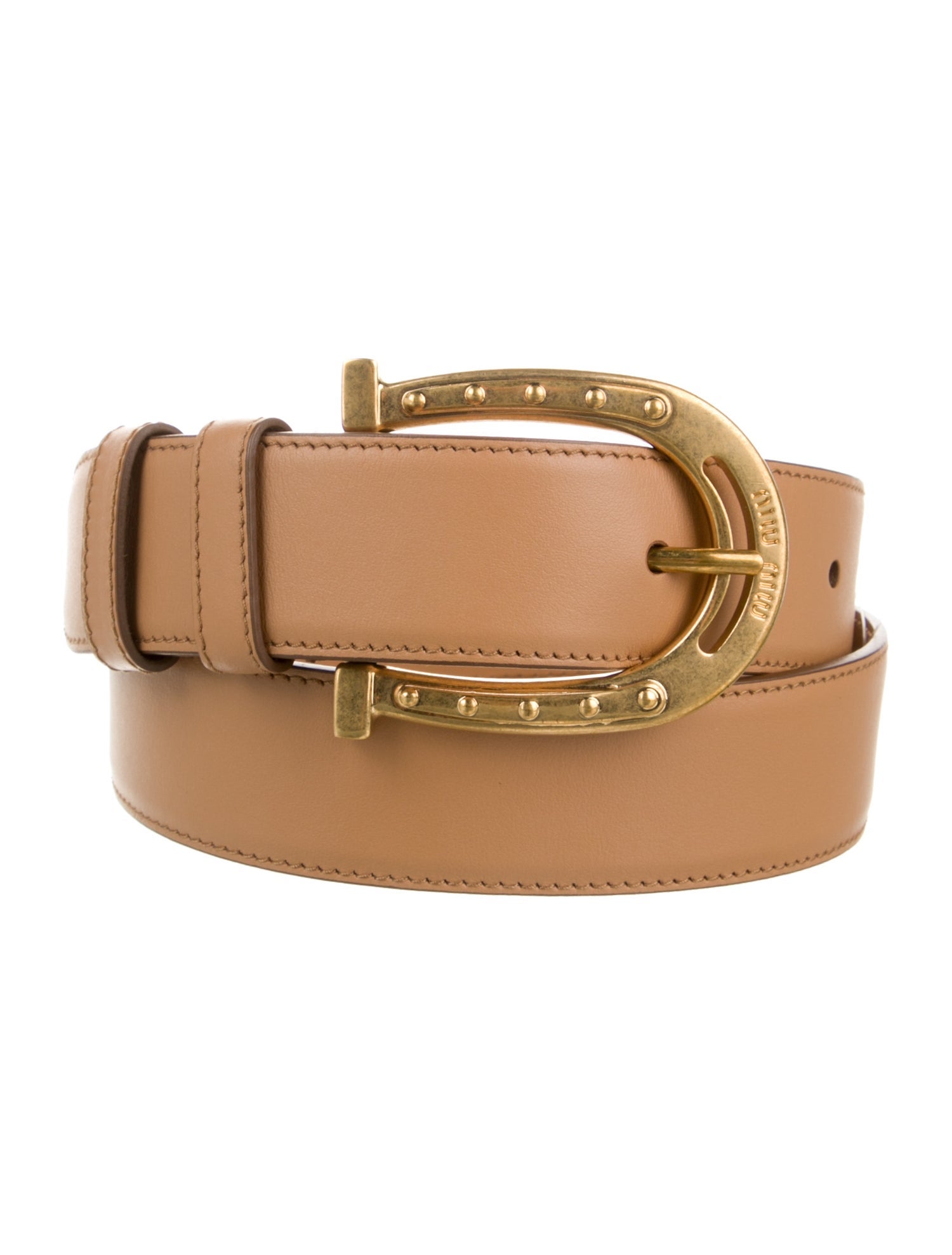 Miu Miu Leather Belt