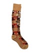 Miu Miu Collant Marron Long Socks
