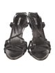Miu Miu Leather Slingback Sandals