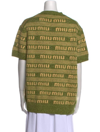 Miu Miu 2024 Virgin Wool Sweater