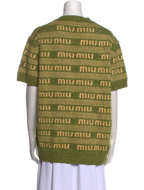 Miu Miu 2024 Virgin Wool Sweater