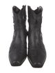 Miu Miu Leather Western Boots