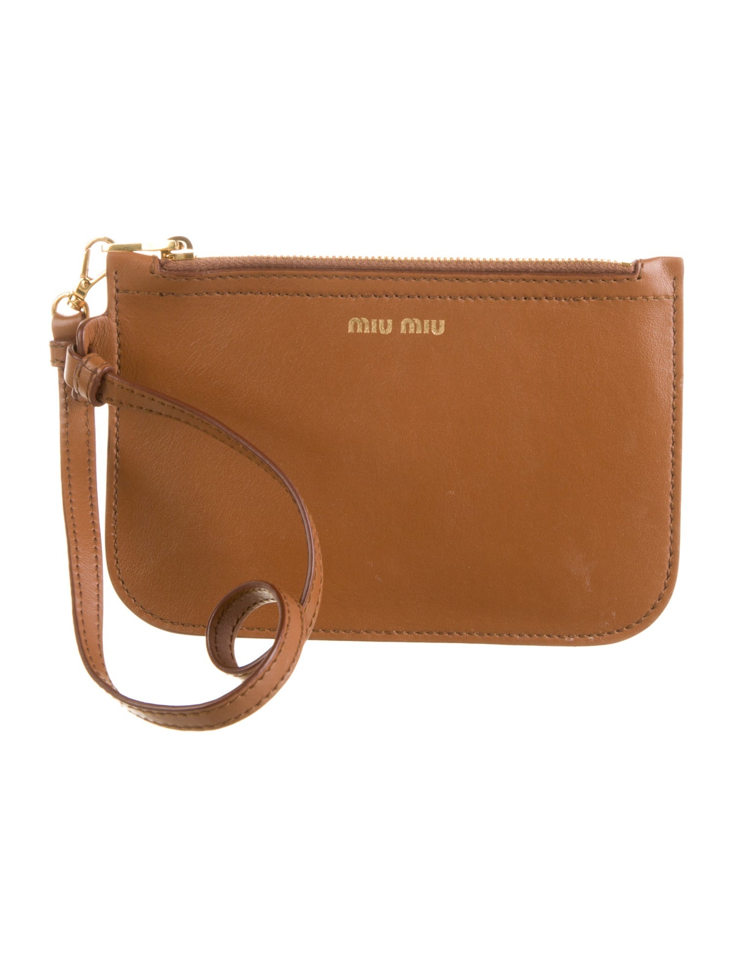 Miu Miu Leather Wristlet