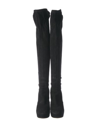 Miu Miu Suede Sock Boots