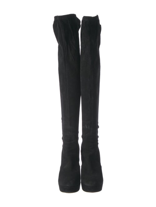 Miu Miu Suede Sock Boots