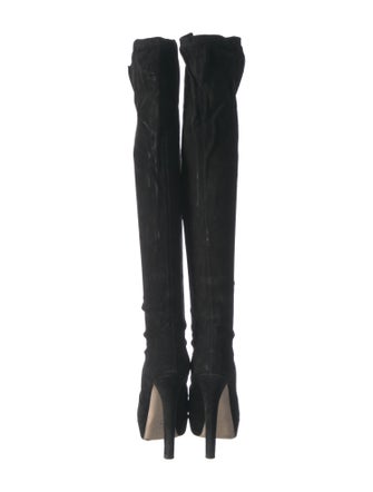 Miu Miu Suede Sock Boots