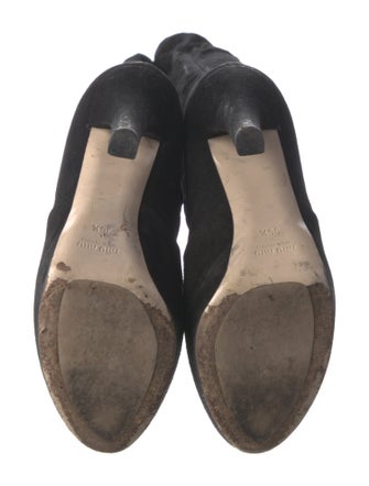 Miu Miu Suede Sock Boots