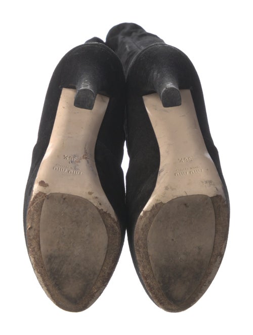Miu Miu Suede Sock Boots