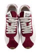 Miu Miu Leather Colorblock Pattern Sneakers