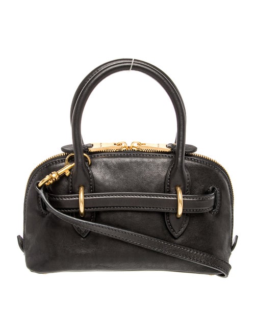 Miu Miu Leather Top Handle Bag