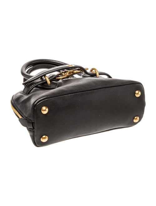 Miu Miu Leather Top Handle Bag