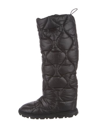 Miu Miu Nylon Combat Boots