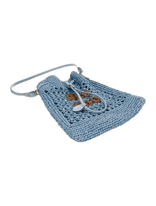 Miu Miu Raffia Evening Bag