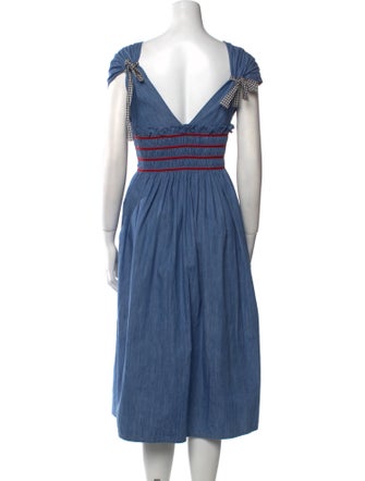 Miu Miu 2017 Midi Length Dress