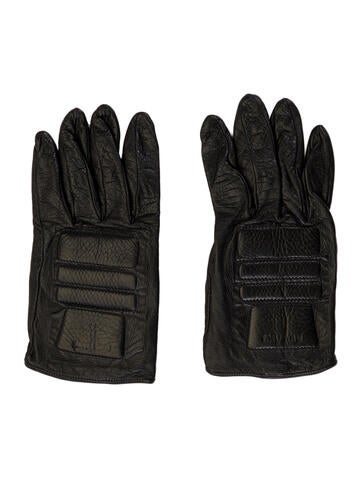 Miu Winter Accessories Leather Gloves