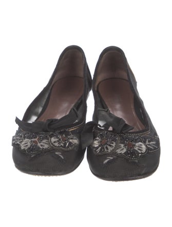 Miu Miu Mesh Ballet Flats