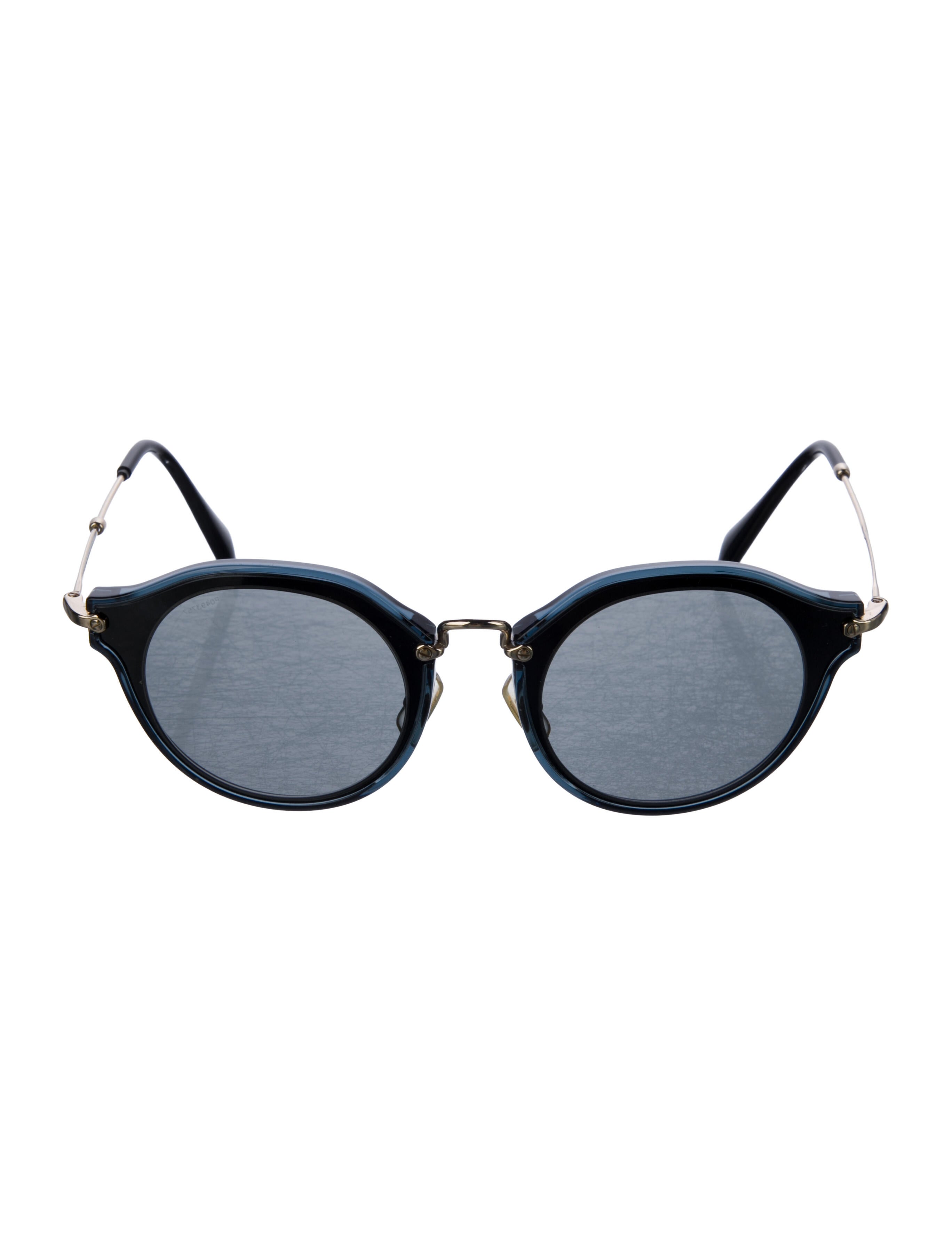 Miu Miu Cat-Eye Tinted Sunglasses