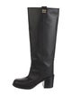 Miu Miu Leather Riding Boots