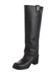 Miu Miu Leather Riding Boots