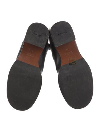 Miu Miu Leather Riding Boots