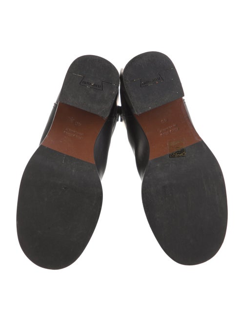 Miu Miu Leather Riding Boots