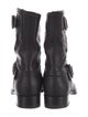 Miu Miu Leather Moto Boots