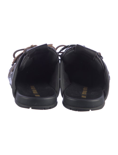 Miu Miu Leather Mules