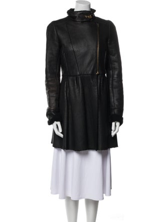 Miu Miu 2012 Leather Fur Coat