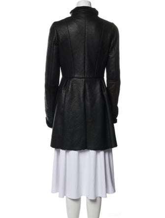 Miu Miu 2012 Leather Fur Coat