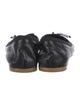 Miu Miu Leather Bow Accents Mary Jane Flats