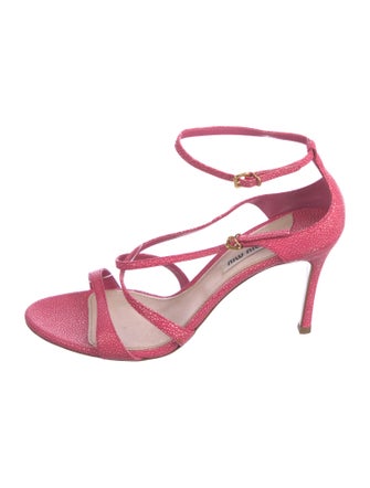 Miu Miu Suede Sandals