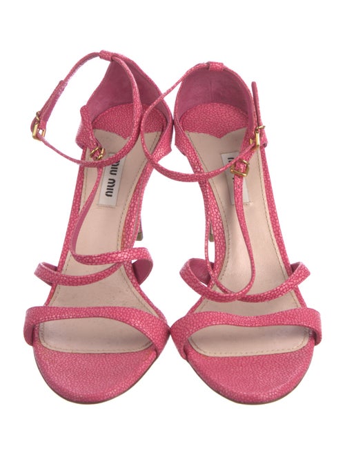 Miu Miu Suede Sandals