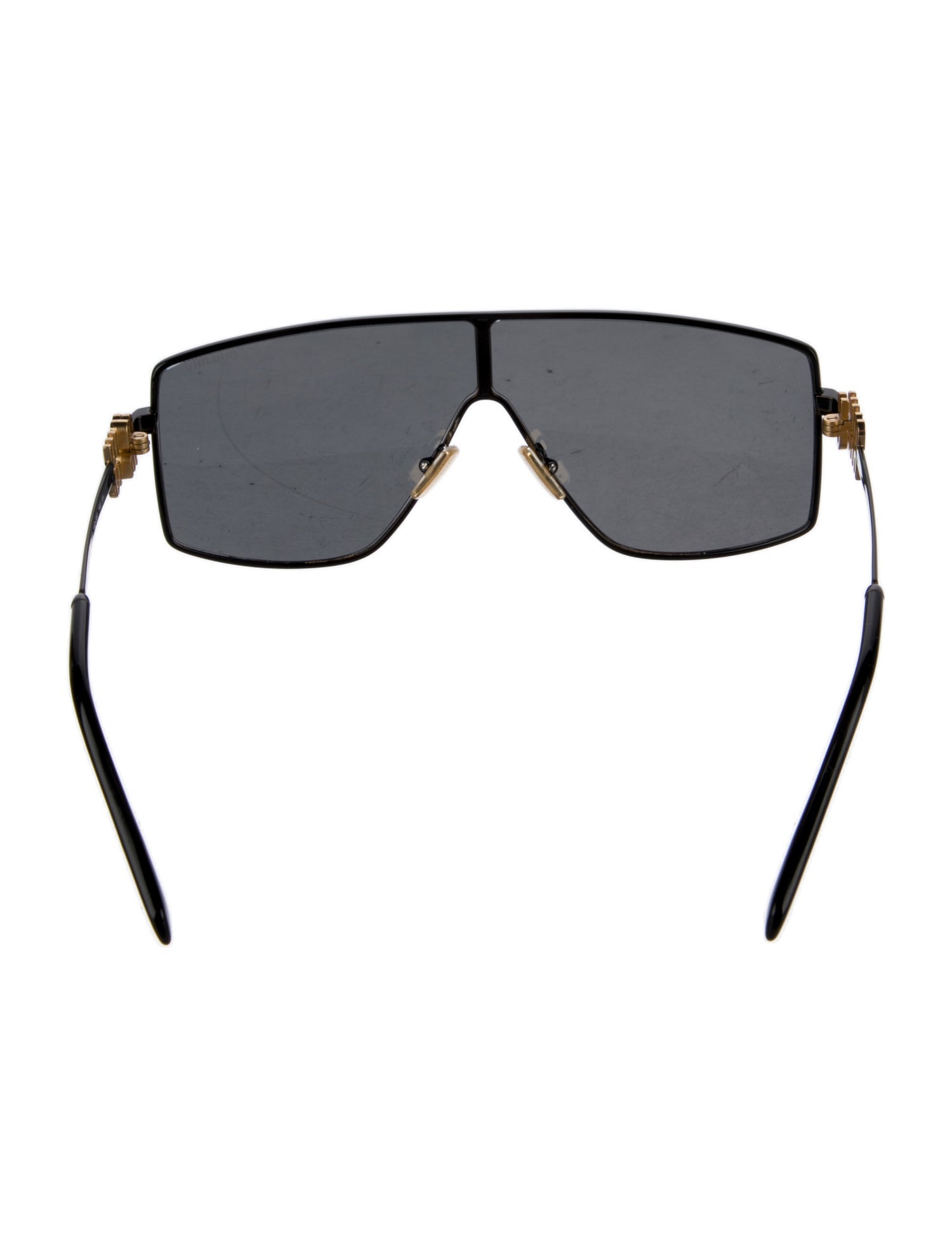 Miu Miu Shield Tinted Sunglasses