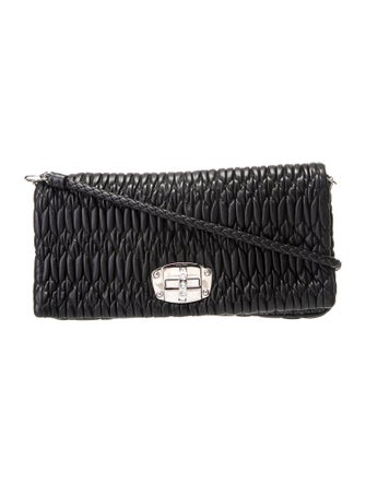 Miu Miu Quilted Nappa Matelasse