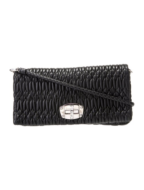 Miu Miu Quilted Nappa Matelasse