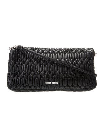 Miu Miu Quilted Nappa Matelasse