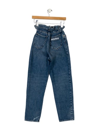 Miu Miu 2022 Straight Leg Jeans