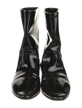 Miu Miu Patent Leather Rain Boots