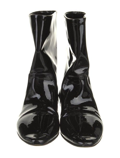 Miu Miu Patent Leather Rain Boots