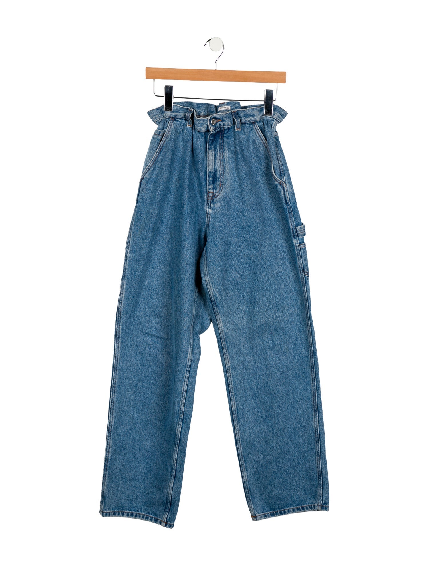 Miu Miu 2020 Wide Leg Jeans