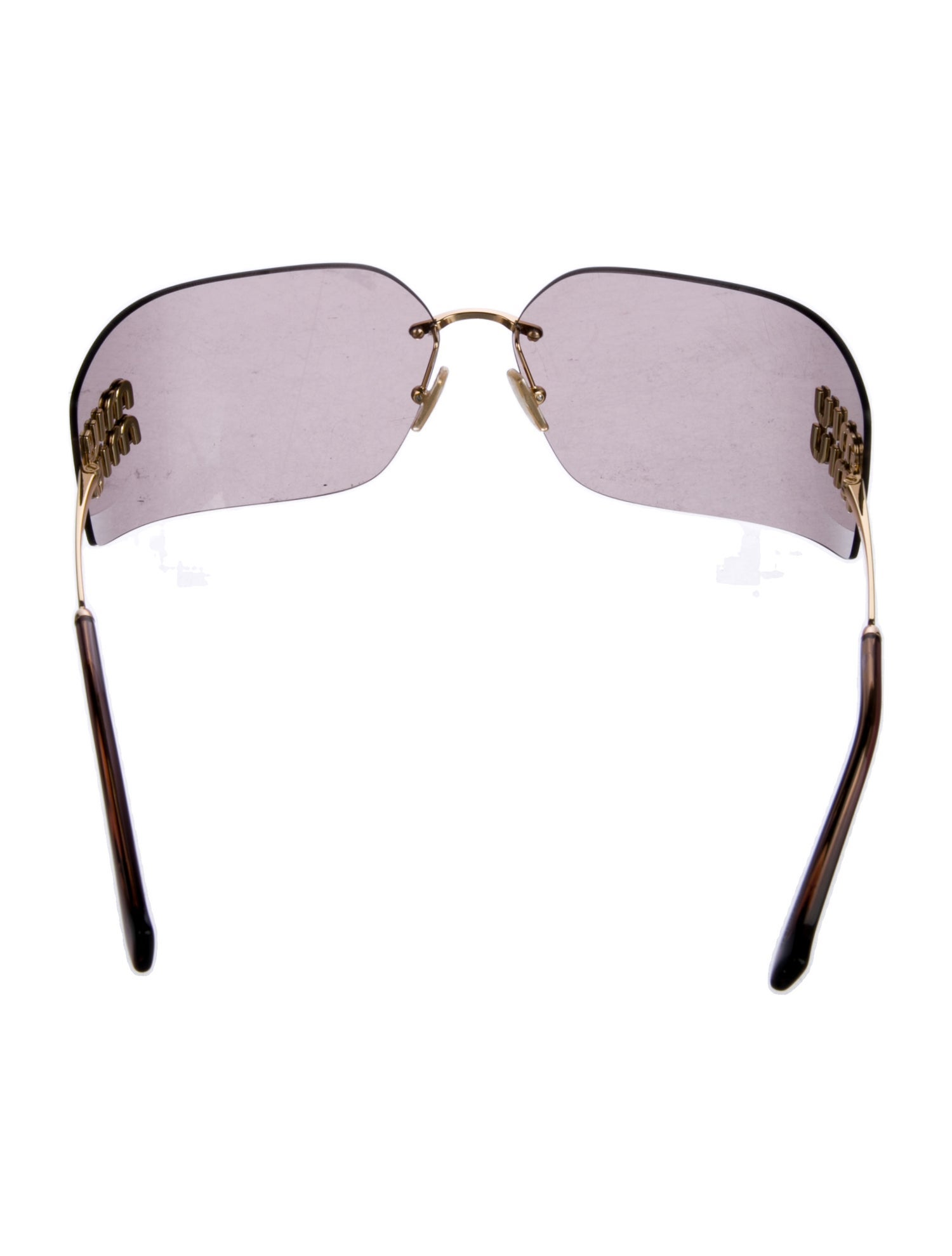 Miu Miu Square Tinted Sunglasses
