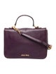 Miu Miu Leather Top Handle Bag