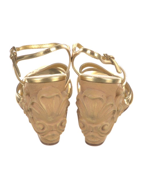 Miu Miu Leather Sandals