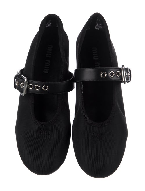 Miu Miu Mesh Mary Jane Flats