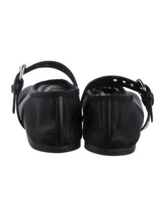 Miu Miu Mesh Mary Jane Flats