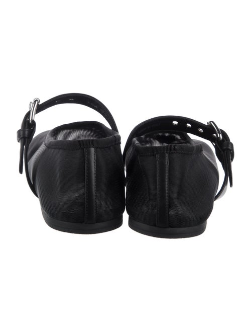 Miu Miu Mesh Mary Jane Flats