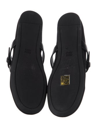 Miu Miu Mesh Mary Jane Flats